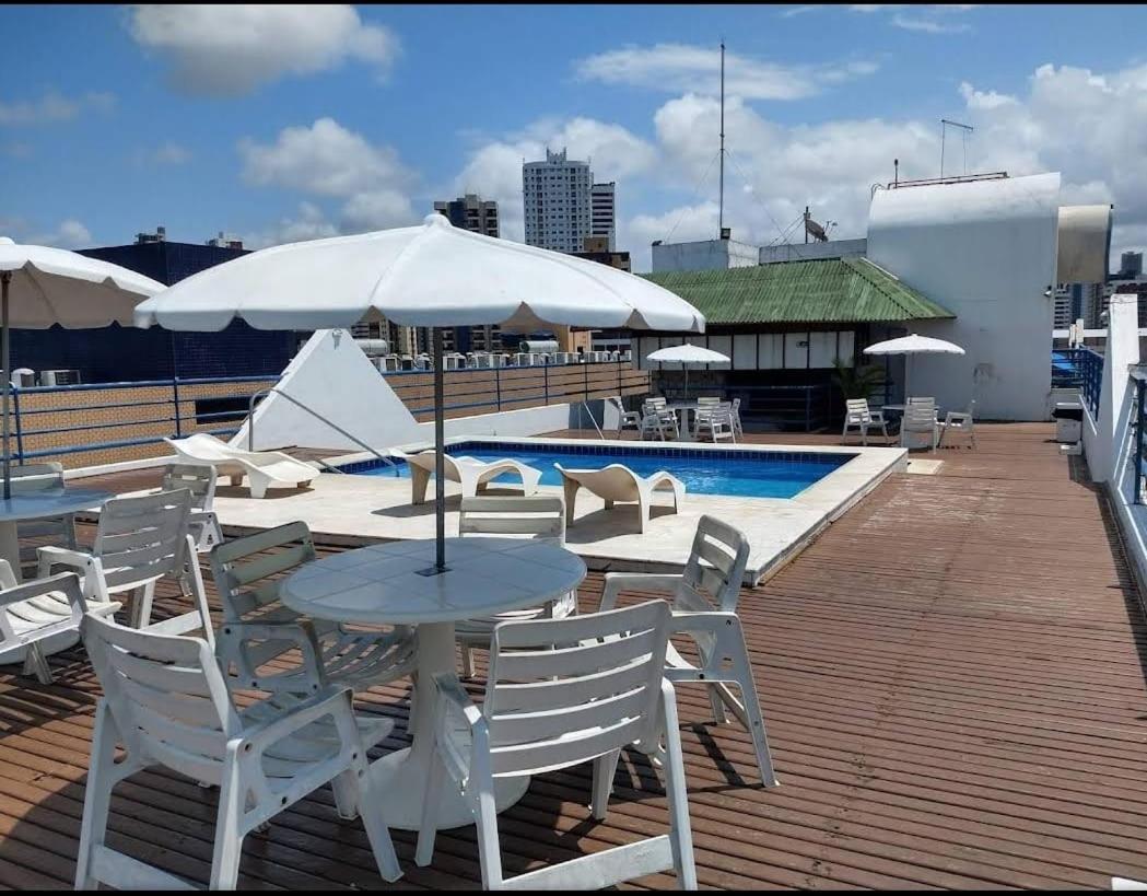 Maravilhoso Flat Na Beira Mar De Tambau 104 Apartment โจเอาเปสโซอา ภายนอก รูปภาพ